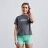 Inov8 F-Lite Women’s Cropped Tee Dark Grey