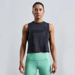 Inov8 F-Lite Women’s Cropped Tank Graphite