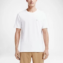 Hurley Staple Dri-Fit Short Sleeved White