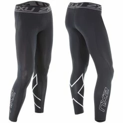 2XU Accelerate Compression Tight Black/Arrow Stripe Lime Punch