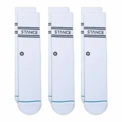 Stance Basic Crew White 3 Pack