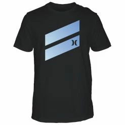 Hurley Icon Slash Gradient Tee Light Carbon
